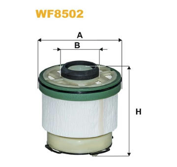 Palivový filtr WIX FILTERS WF8502