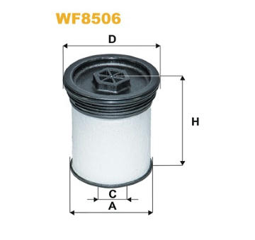 Palivový filtr WIX FILTERS WF8506
