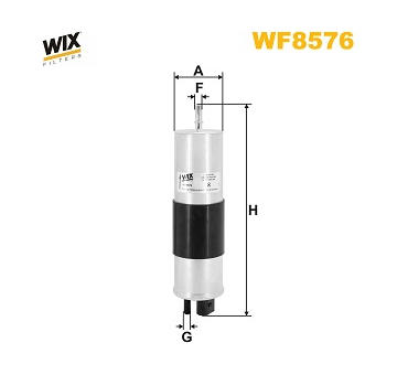 Palivový filtr WIX FILTERS WF8576