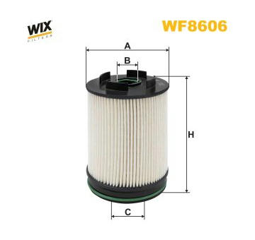 Palivový filtr WIX FILTERS WF8606