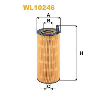 Olejový filtr WIX FILTERS WL10246