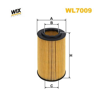 Olejový filtr WIX FILTERS WL7009