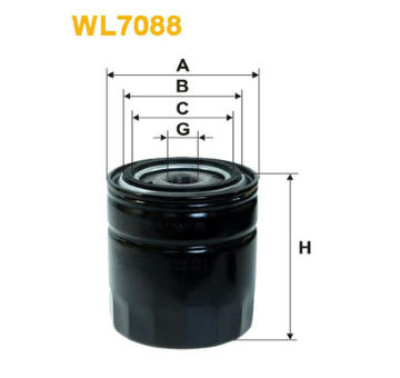 Olejový filtr WIX FILTERS WL7088