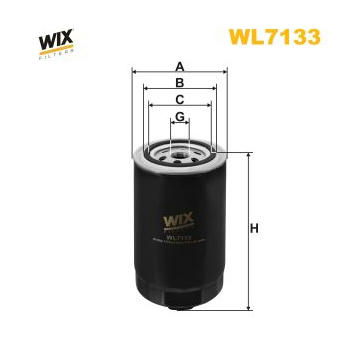 Olejový filtr WIX FILTERS WL7133