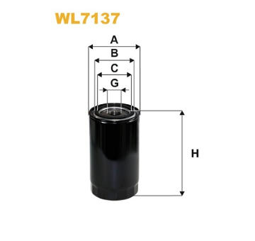 Olejový filtr WIX FILTERS WL7137