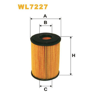 Olejový filtr WIX FILTERS WL7227