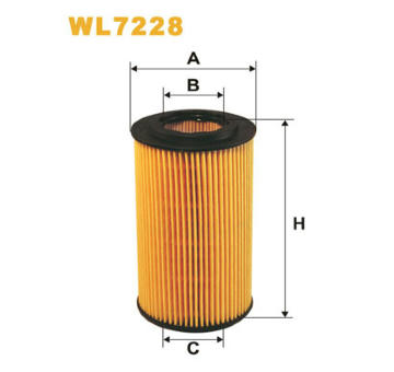 Olejový filtr WIX FILTERS WL7228