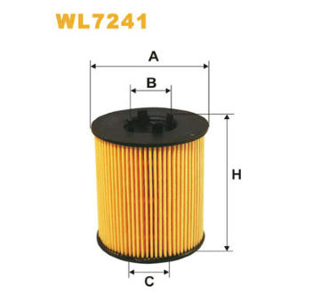 Olejový filtr WIX FILTERS WL7241