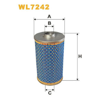 Olejový filtr WIX FILTERS WL7242