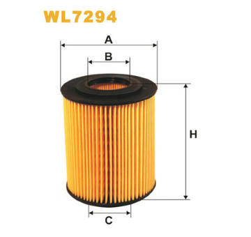 Olejový filtr WIX FILTERS WL7294