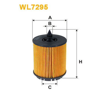 Olejový filtr WIX FILTERS WL7295