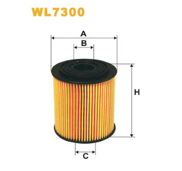 Olejový filtr WIX FILTERS WL7300