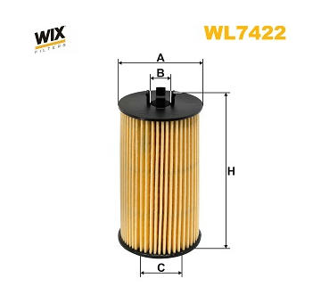 Olejový filtr WIX FILTERS WL7422