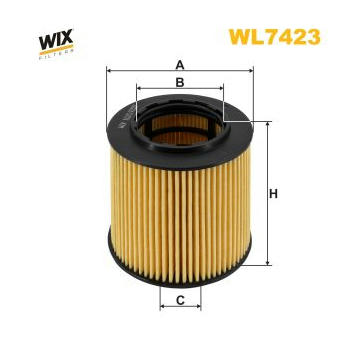 Olejový filtr WIX FILTERS WL7423
