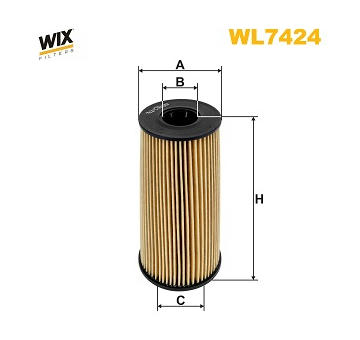 Olejový filtr WIX FILTERS WL7424