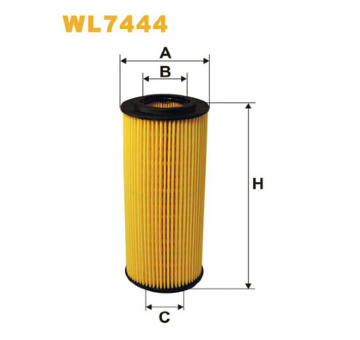 Olejový filtr WIX FILTERS WL7444