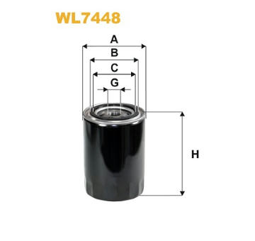 Olejový filter WIX FILTERS WL7448