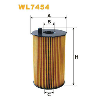 Olejový filtr WIX FILTERS WL7454