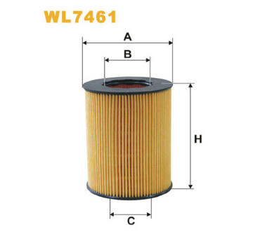 Olejový filtr WIX FILTERS WL7461
