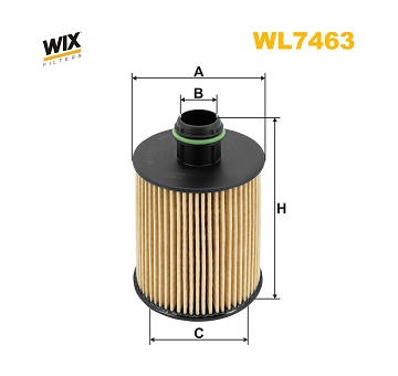 Olejový filtr WIX FILTERS WL7463