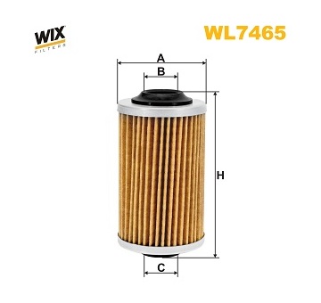 Olejový filtr WIX FILTERS WL7465