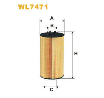 Olejový filtr WIX FILTERS WL7471