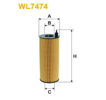 Olejový filtr WIX FILTERS WL7474