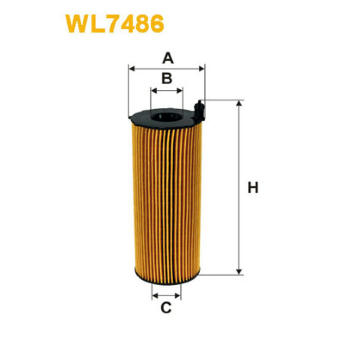 Olejový filtr WIX FILTERS WL7486