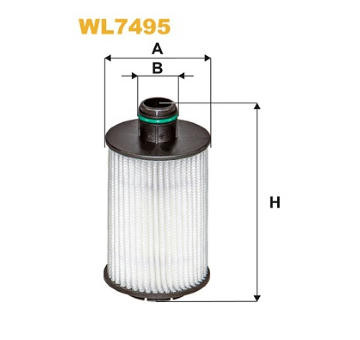 Olejový filtr WIX FILTERS WL7495