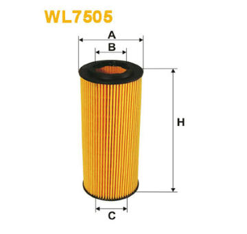 Olejový filtr WIX FILTERS WL7505