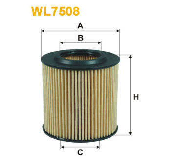 Olejový filtr WIX FILTERS WL7508