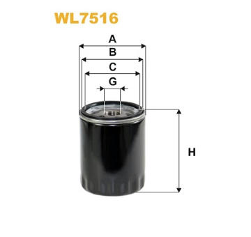 Olejový filtr WIX FILTERS WL7516