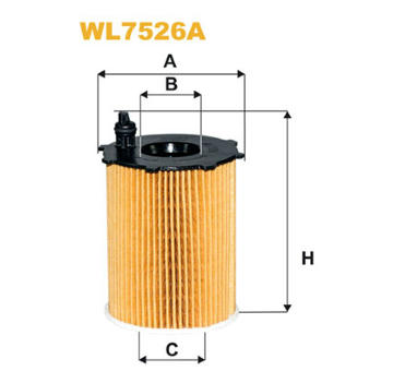 Olejový filtr WIX FILTERS WL7526A