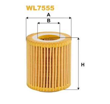 Olejový filtr WIX FILTERS WL7555