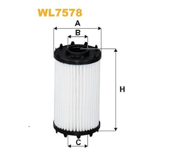 Olejový filtr WIX FILTERS WL7578