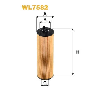 Olejový filtr WIX FILTERS WL7582