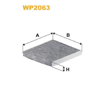 Filtr, vzduch v interiéru WIX FILTERS WP2063