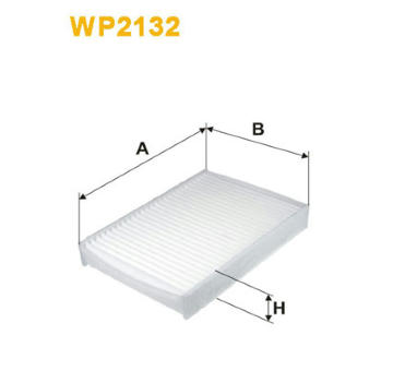 Filtr, vzduch v interiéru WIX FILTERS WP2132