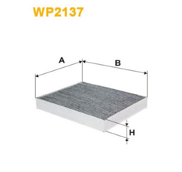 Filtr, vzduch v interiéru WIX FILTERS WP2137