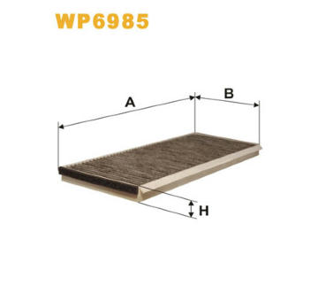 Filtr, vzduch v interiéru WIX FILTERS WP6985