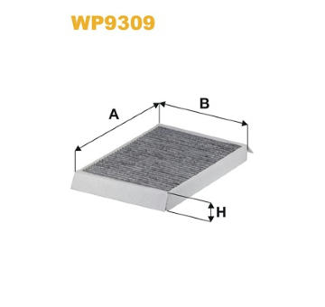Filter vnútorného priestoru WIX FILTERS WP9309