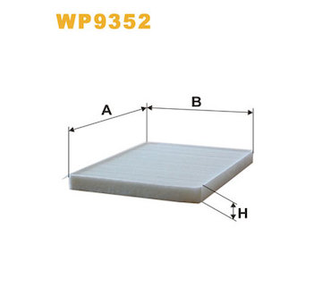 Filtr, vzduch v interiéru WIX FILTERS WP9352