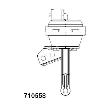 Ventil pro řízení podtlaku, recirkulace výfukových plynů BorgWarner 710558