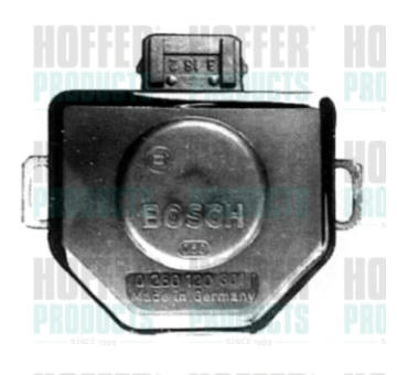 Senzor, poloha skrtici klapky HOFFER 7513026