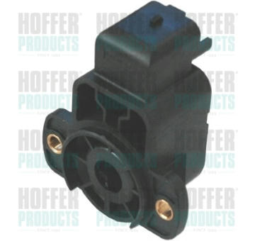 Senzor, poloha skrtici klapky HOFFER 7513107