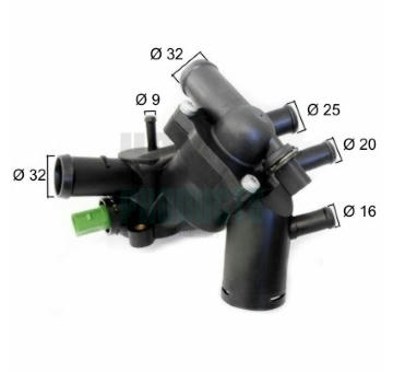 Termostat, chladivo HOFFER 8192799