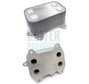 Olejový chladič, motorový olej HOFFER 8095017