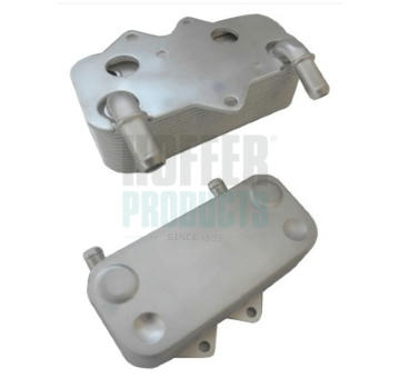 Olejový chladič, motorový olej HOFFER 8095098
