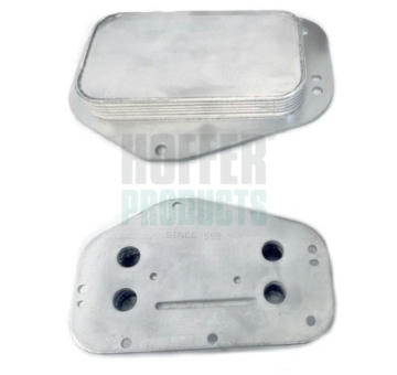 Olejový chladič, motorový olej HOFFER 8095101