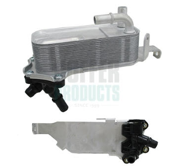 Olejový chladič, motorový olej HOFFER 8095248